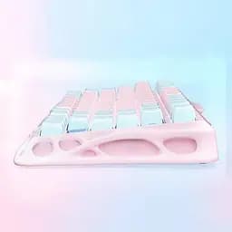 Клавіатура GravaStar Mercury K1 Lite 80keys BSUN Grey BT/WL/USB Lumen Rose (GSK1LITE_PM_PNK) - мініатюра 6