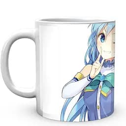 Кухоль GeekLand Хай буде благословенний цей прекрасний світ Аква Казума GBWW 18 330 мл білий