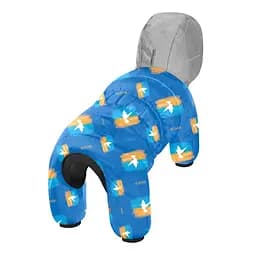 Комбінезон для собак WAUDOG Clothes з малюнком «Прапор», S35, В 52–55 см, С 31–36 см