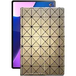 Чохол StatusCASE з екошкіри для планшету Lenovo Tab P12 Pro Золотий ромб