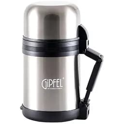 Термос Gipfel Santos вакуумний 800 мл сірий (8200)