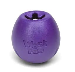 Игрушка для собак West Paw Zogoflex Rumbl для лакомства малый 8 см Фиолетовый (BZ040EGG)