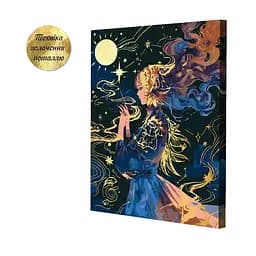 Набір картин з поталлю за номерами Riviera Blanca Чарівливий сон (ITR-116) 2 шт в наборі