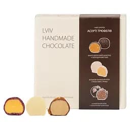 Цукерки шоколадні Львівська Майстерня Асорті трюфелів 105 г