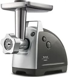 Tefal М'ясорубка HV8 Successor, 2200Вт, 4.5кг/хв, 3 решітки, насадка для ковбас, кеббе, 4 терки, пластик/метал, чорний