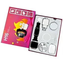 Смарт-годинник Fendior H16+TWS+Powerbank+Charge Black - мініатюра 5