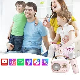 Бездротовий мікрофон для караоке, колонка SPEAKER C20 PLUS - мініатюра 3