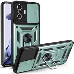 Чохол Ummi Camshield Serge Ring для Xiaomi 11T / 11T Pro Зелений / Green