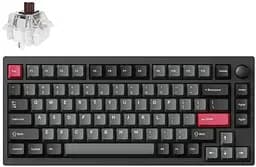 Клавиатура механическая P1 Pro 84Key, Keychron Super Brown, WL/BT/USB-A, QMK/VIA, Hot-Swap, EN Lemokey teh0013904