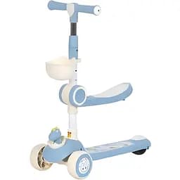 Самокат iTrike JR 3-090 3 в 1 синій