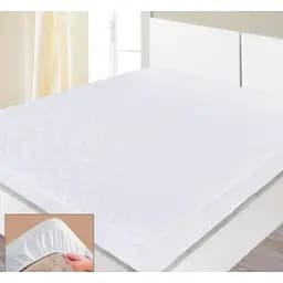 Наматрацник-чохол Ярослав бязь 200х140 см білий (15232)