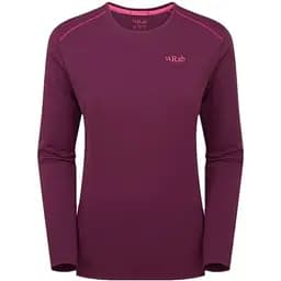 Кофта Rab Force LS Tee Wmns Purple S (1033-RB QBL-08-MUL-10)