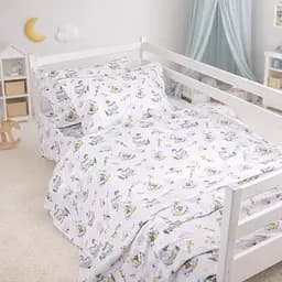 Комплект постельного белья MirSon бязь Kids Time Little Goose 2x160x220 см (2200012576014)