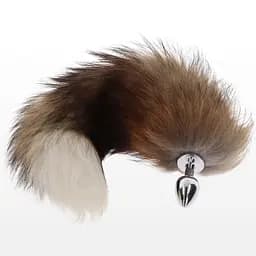 Анальная пробка с хвостом Taboom Foxtail Buttplug 50 см (мульти)
