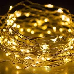 Світлодіодна гірлянда Sun Lamp Крапля Роси 200 LED 20 м тепле біле світло батарейки - мініатюра 2