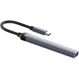 Концентратор ColorWay USB-C 4-в-1 USB2.0х3/USB3.0 (CW-HUB04) - мініатюра 3