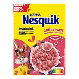 Готовый сухой завтрак Nestle Nesquik Strawberry с витаминами и железом 310 г