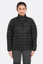 Куртка женская утепленная Rab Cirrus Jacket Womens 12 Черный