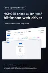 Комп'ютерна миша MCHOSE A5 v2 Ultra бездротова ігрова PAW3395, 26000 DPI 2,4G+Bluetooth Blue - мініатюра 4