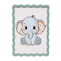 Дитячий набір для розпису по дереву "Слоник" PuzzleOK Puz-22949 формат А4