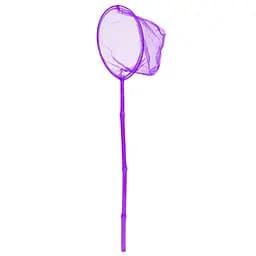Сачок для метеликів Profi M 0077 U/R(Violet) бамбук, довжина ручки 50 см, діаметр 19 см