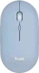 Мышь Trust Puck Wireless/Bluetooth Silent Blue (24126)