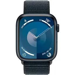 Смарт-годинник Apple Watch Series 9 GPS 45mm Midnight Aluminum Case with Midnight Sport Loop [MR9C3] [95101] - мініатюра 2