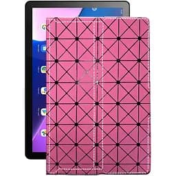 Чехол StatusCASE из экокожи для планшета Lenovo Tab M10 (3rd gen) Розовый ромб