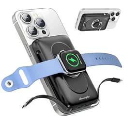 Портативний зарядний пристрій Genmifly 10000 mAh магнітний