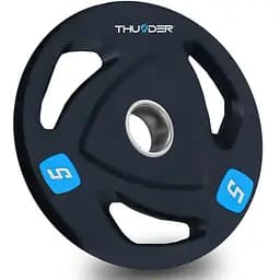 Диск олимпийский THUNDER 5 кг (OLYMPIC-PLATE-5KG)