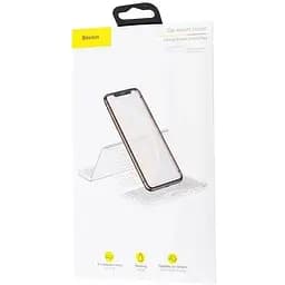 Тримач-килимок Baseus Folding Bracket Antiskid Pad Transparent (SUWNT-02) - мініатюра 3