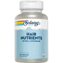 Комплекс для здоровья волос Solaray Hair Nutrients 120 вегетарианских капсул (2023-10-2395)