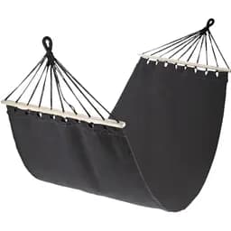 Гамак Jumi Garden тканевый с планкой темно-серый