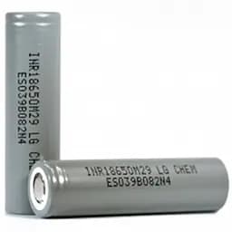 Аккумулятор LG 18650 Li-Ion 2850 mAh Grey (INR18650M29)
