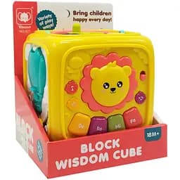 Бизикуб музыкальный G-Toys каждая панель активная (biz-kub)