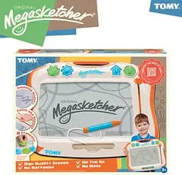 Магнітна дошка для малювання Megasketcher біло-помаранчева (T6555) - мініатюра 2