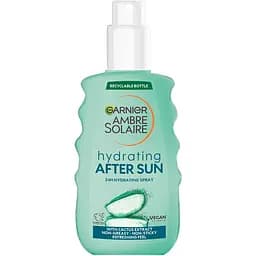 Зволожувальний спрей Garnier Ambre Solaire для шкіри обличчя та тіла після засмаги 200 мл