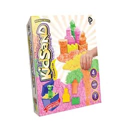 Набор креативного творчества "Кинетический песок "KidSand" KS-04-02U коробка 400 г