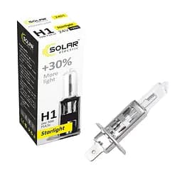 Галогеновая лампа Solar H1 24V 70W P14.5s Starlight +30%(2401)