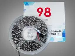 Адресна LED стрічка 12В, 60 діодів на метр, 10мм, RGBIC - мініатюра 3