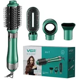 Фен-щетка VGR V-493 4в1 стайлер для объема укладки накрутки и расчесывания волос.