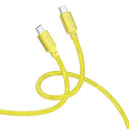 Кабель Borofone BX95 Type-C to Type-C PD 60W 1 м золотистый