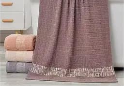 Набор махровых банных полотенец из натурального хлопка 140х70 см D-20-96 8 шт. полотенец для душа, ванны, бани Разные цвета