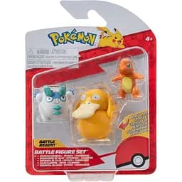 Набор игровых фигурок Pokemon W19 Чармандер, Галарский Дарумака, Псайдак