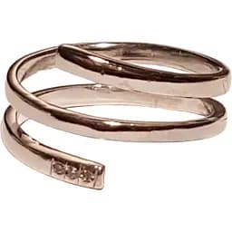 Срібне кільце Qvaliz з фіанітами. 901-00958 15