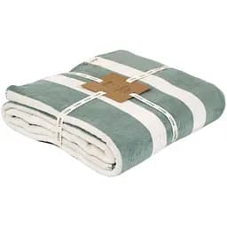 Плед Lotus Home Infinity Stripe зелений 200х220 см (svt-2000022346085)