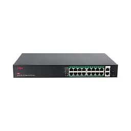 PoE-комутатор некерований 19-портовий ONV ONV-H1016PFD з 16 портами PoE (73-00066) - мініатюра 2