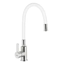 Смеситель для кухни с силиконовым изливом Ibergrif M22119-3 IB0064, Нержавеющая сталь