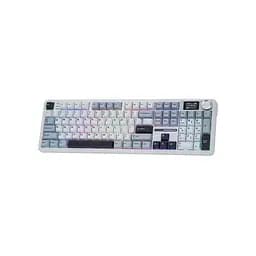 Клавіатура Aula F108 Pro Reaper Switch USB/Bluetooth/2.4G White (6978080501318) - мініатюра 2