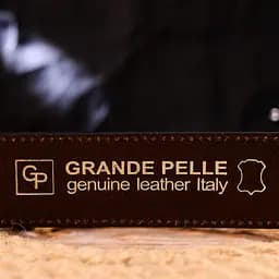 Ремінь шкіряний Grande Pelle чоловічий 4х120 см acs0024548 - мініатюра 7